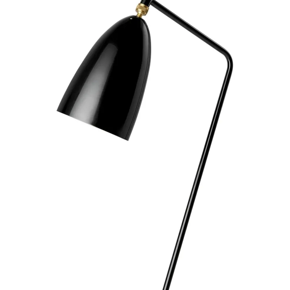 Gräshoppa Floor Lamp, Jet Black