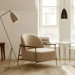 Gräshoppa Pendant, Blue Grey