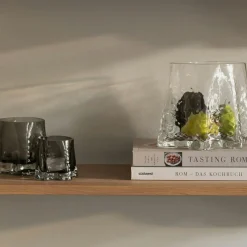 Gry Candle Holder Medium, Clear