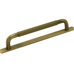 Handle Helix Stripe / Tray-160 - Antique Bronze