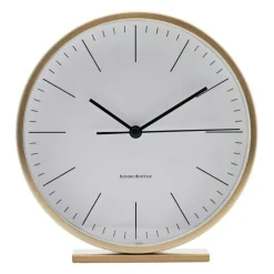 Hannah Table Clock 15cm, Silver