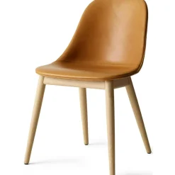 Harbour Chair Upholstered, Leather Dakar Cognac 0250/Oak