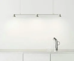 Hat Ceiling Lamp 167 cm, Warm Grey