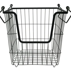 HDTaw Basket 26x26x26 cm, Matte Black