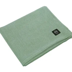 Hedvig Table Cloth Treated 140x310 cm Chambray, Silver / Beige