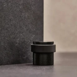 Helix Door Stop, Matte Black