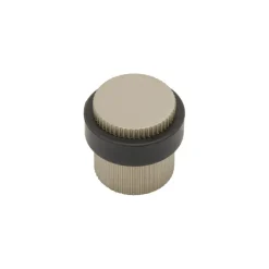 Helix Stripe Door Stop, Antique bronze