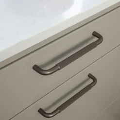 Helix Stripe Handle 160, Brass