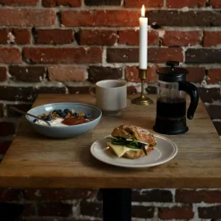 Höganäs Keramik Daga Deep Plate 19 cm, Sand