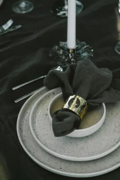 Hilke X Moomin Napkin Ring Moominmamma 2-pack, Brass