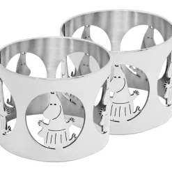 Hilke X Moomin Napkin Ring Moominmamma 2-pack, Brass