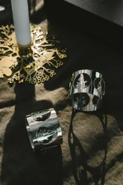 Hilke X Moomin Napkin Ring Moominmamma 2-pack, Brass