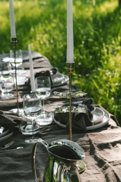 Hilke X Moomin No.2 Candle Holder, Nickel plated Brass