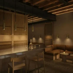 Hölster Pendant, Brass