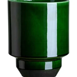 Hoff Pot Without Drainage Holes 14 cm, Emerald Green