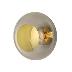 Horizon Wall / Ceiling Lamp 29 cm, Golden Smoke