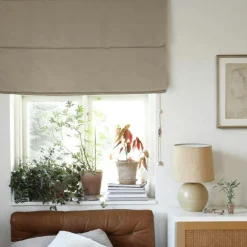 Hotell Roman Blind Blackout 90x220 cm, Sand