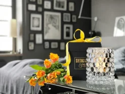 Hurricane Boule Candle Holder 18 cm, Clear