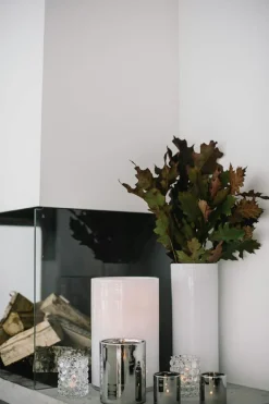 Hurricane Candle Holder 9 cm, Gold