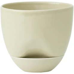 Hydrous Planter Self-watering Ø12 cm, Ashen