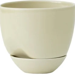 Hydrous Planter Self-watering Ø12 cm, Ashen