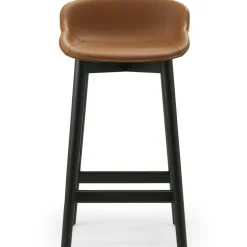 Hyg Bar Stool 75 cm, Dark Grey / Black Oak