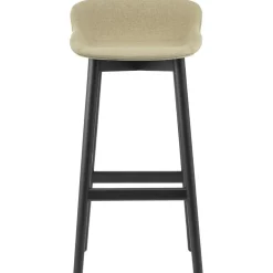 Hyg Bar Stool 75 cm, Dark Grey / Black Oak