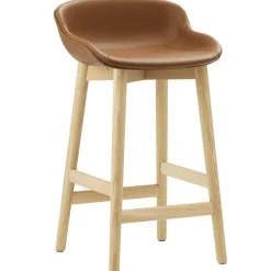 Hyg Bar Stool 75 cm, Dark Grey / Oak