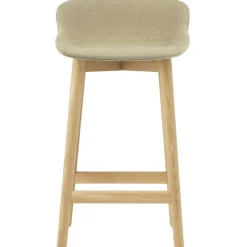 Hyg Bar Stool 75 cm, Dark Grey / Oak