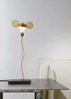 I Ricchi Poveri Toto Table Lamp, Brass