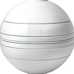 Iconic La Boule Serving Set 7 Pieces, White