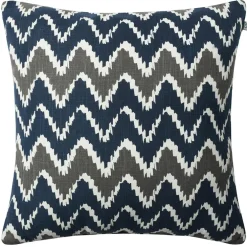 Ikat Bangalore Outdoor Cushion 50x50 cm, Beige/Shitake