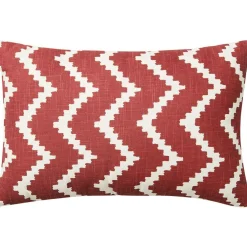 Ikat Sema Cushion 40x60 cm Outdoor, Blue / Off-white