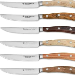 Ikon Steak Knives With Case