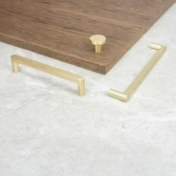 Inez Handle 128, Stainless Look