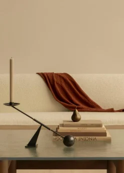 Interconnect Candlestick Small, Ivory