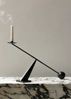 Interconnect Candlestick, Black