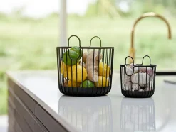 Inu Basket 10.5x13.5 cm, Soft Grey