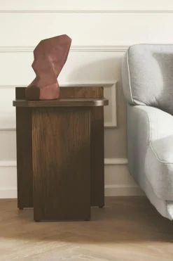 Ismo Side Table, Dark Oak