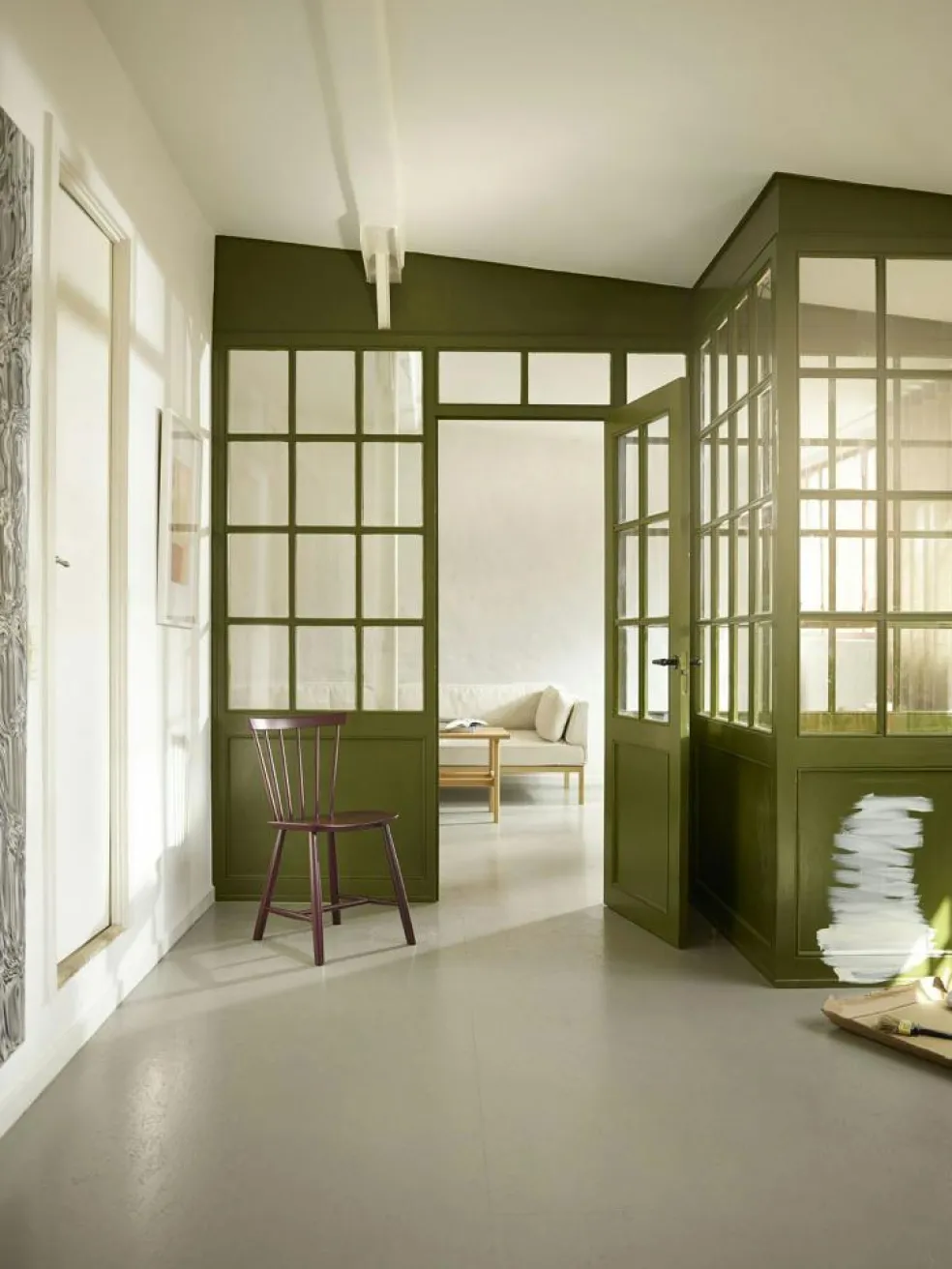 J46 Chair, Dark Blue