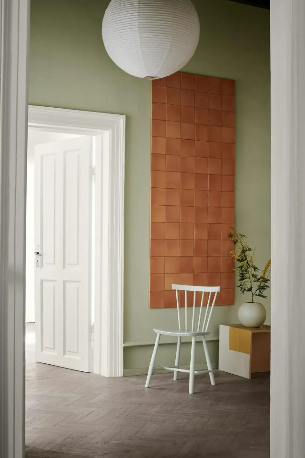 J46 Chair, Dark Blue