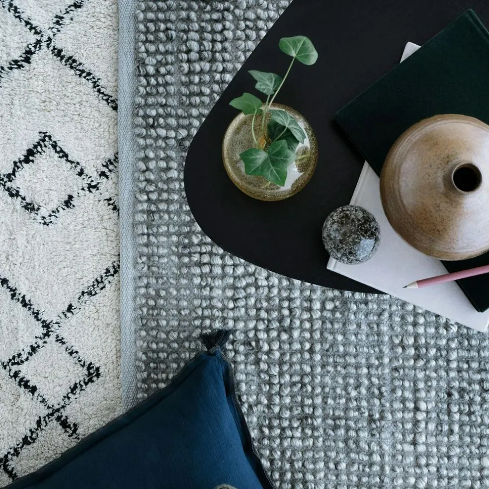 Janson Rug 200x300cm, Ivory/Black