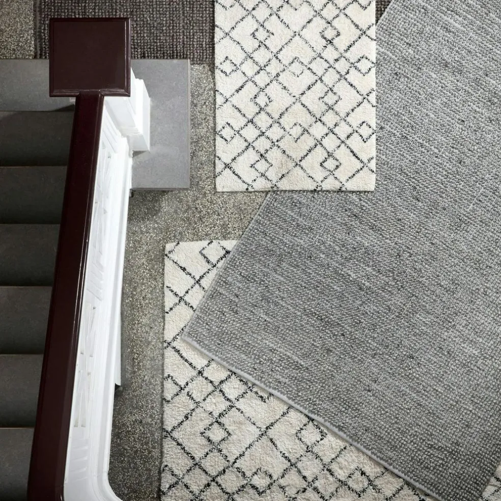 Janson Rug 200x300cm, Ivory/Black