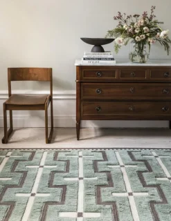 Johanna Wool Rug 200x300 cm, Sage