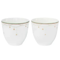 Julemorgen Cup 2 Pieces, Girlander