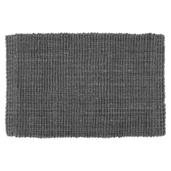 Jute Doormat 60x90 cm, Natural Grey