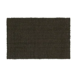 Jute Doormat 60x90 cm, Natural Grey