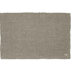 Jute Rug 70x120cm, Natural Grey
