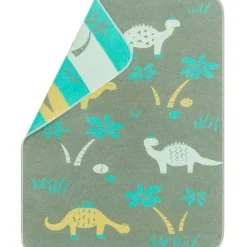 Juwel Baby Blanket 70x90 cm Dinos, Brown / Green