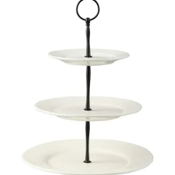 Kafi Cake Stand White, 2 Tiers
